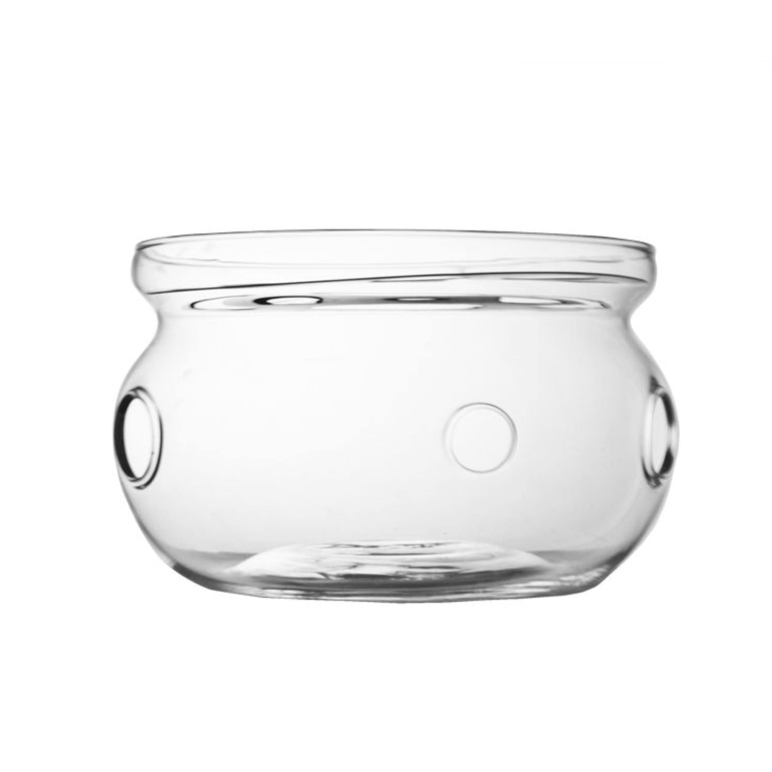 Bredemeijer Walled Borosilicaat Glass Tea Warmer Verona Single, Transparant