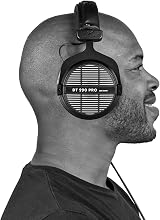 beyerdynamic DT 990 PRO 250 Ohm Open Dynamic Studio Headphones view 5