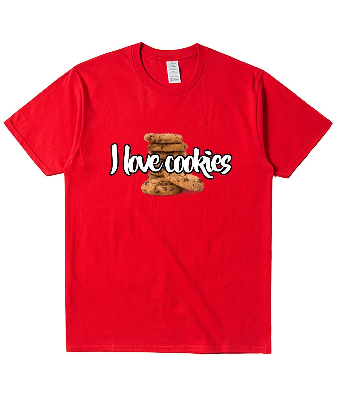 I Love Cookies T Shirts For Man Stellanovelty