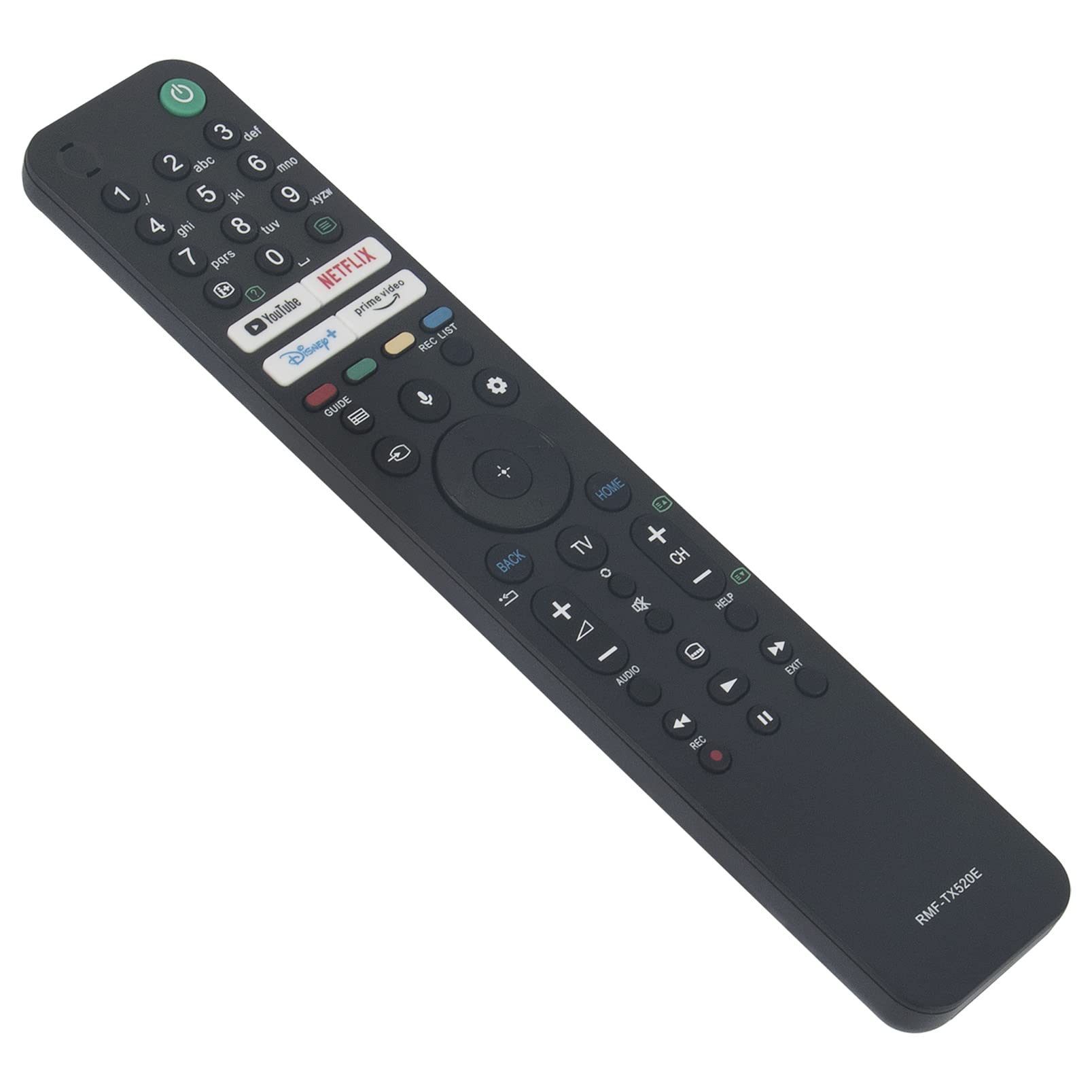 ALLIMITY RMF TX520E Voice Remote Control Replace fit for Sony 4K 8K Ultra Bravia TV KD-75X82J XR-50X90J XR-55X90J KD-43X89J KD-50X89J KD-55X89J XR-65X90J XR-75X90J KD-65X89J KD-75X89J