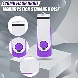 Ghulumn 128MB USB 2.0 Rotating Flash Drive Memory Stick Storage U Disk view 3