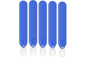 RFID Keyfobs, 125KHz RFID Proximity ID Card Token Tags Keyfobs Waterproof Smart RFID ID Card for Door Entry Access Control Sy