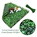 BesameNature Artificial Plants Wall Boxwood Hedge Grass Mat/High Density Greenery Panels Ivy Fence 20