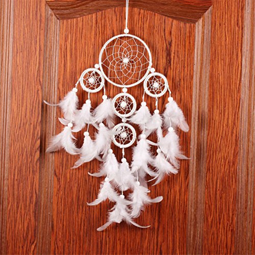1 Set Indian Feather Wind Chimes Dream Catcher Ornaments Mini Arts Craft Rainbow Owl Feathers Hanging Bedding Room Optimal Popular Dreamcatchers Kids Bedroom Decor Large Yin Yang Car Wall Catchers Kit