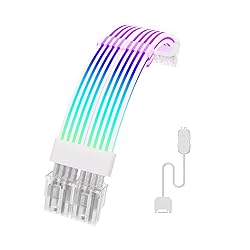 Sirlyr 8 Pin RGB GPU Cable,2 x 8Pin (6+2) PCIE RGB