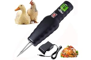 Electric Chicken Plucker - Portable Handheld Poultry Plucking Machine for Chicken, Duck, Turkey - Rechargeable and Quick Dual