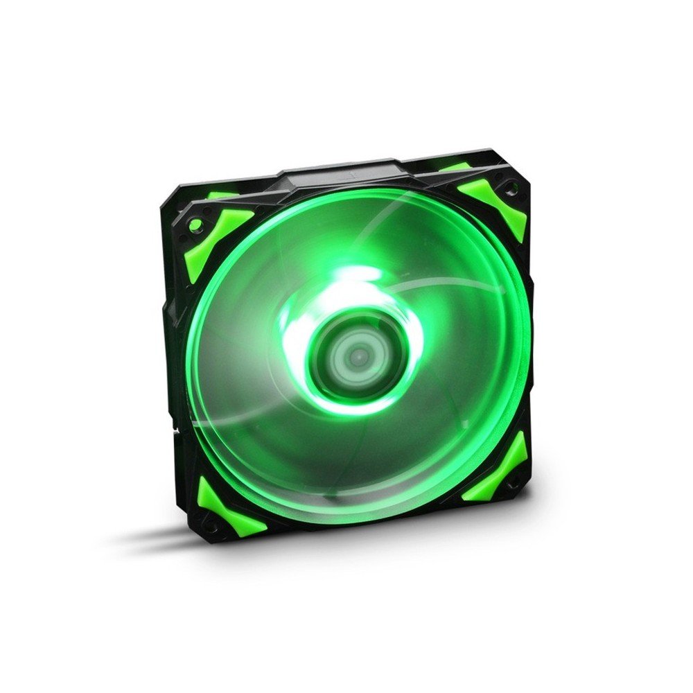 NOX – HFAN 12 cm LED Fan green