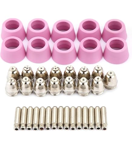 KP2844-1 Électrode de coupe plasma pour Lincoln Tomahawk 1000 Torche LC65 QTY-10 KP2844-1 Électrode de coupe plasma pour Lincoln Tomahawk 1000 Torche LC65 QTY-10