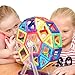 JUST LAUNCHED - INTRODUCTORY PRICE! GeniusMaker 71 PCS Magnetic BLOCKS Ferris wheel, Deluxe Building Set in Portable Storage Box