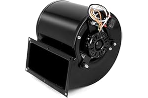 Criditpid Rectangular Permanent Split Capacitor Blower Replacement for Dayton 1TDR9, 4C264, 4C448 and Fasco B45267, 7063-5176.