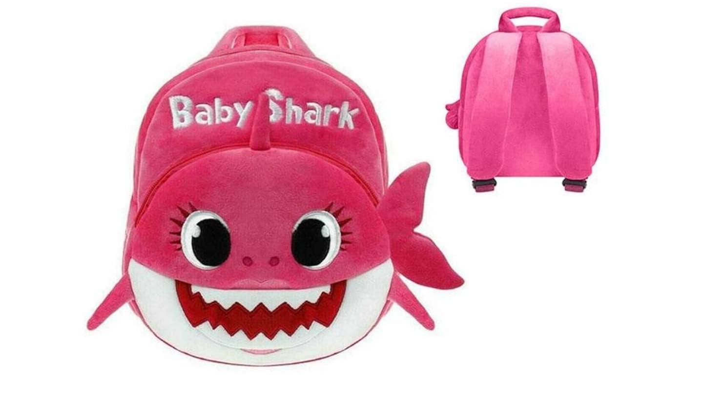 Buy Baby Shark Toddler Mini Backpack Plush Toy (Pink) Online at Low Prices in India Amazon.in