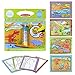 Jenilily Water Drawing Coloring Book Doodle with Pen Painting Board for Children Education Toy (E Dinosaur World)