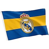 Desert Cactus Real Madrid FC Flag Los Blancos Madridistas Soccer 100% Polyester Indoor Outdoor 3x5 feet Team Flags (Flag E)