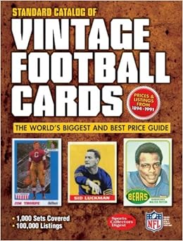 Standard Catalog of Vintage Football Cards Standard Catalog of Vintage Football Cards