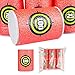 12Pcs Kids Soft EVA Target,Gun Shooting Game Children Garden Target Toy,Suitable for Target Practice,2.44 x 1.65 Inch