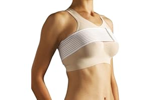 CAREFIX Implant Stabilizer Band (8113) White by TYTEX- Post-Surgery Breast Implant Support Band- Chest Compression Support- Breast Augmentation Strap