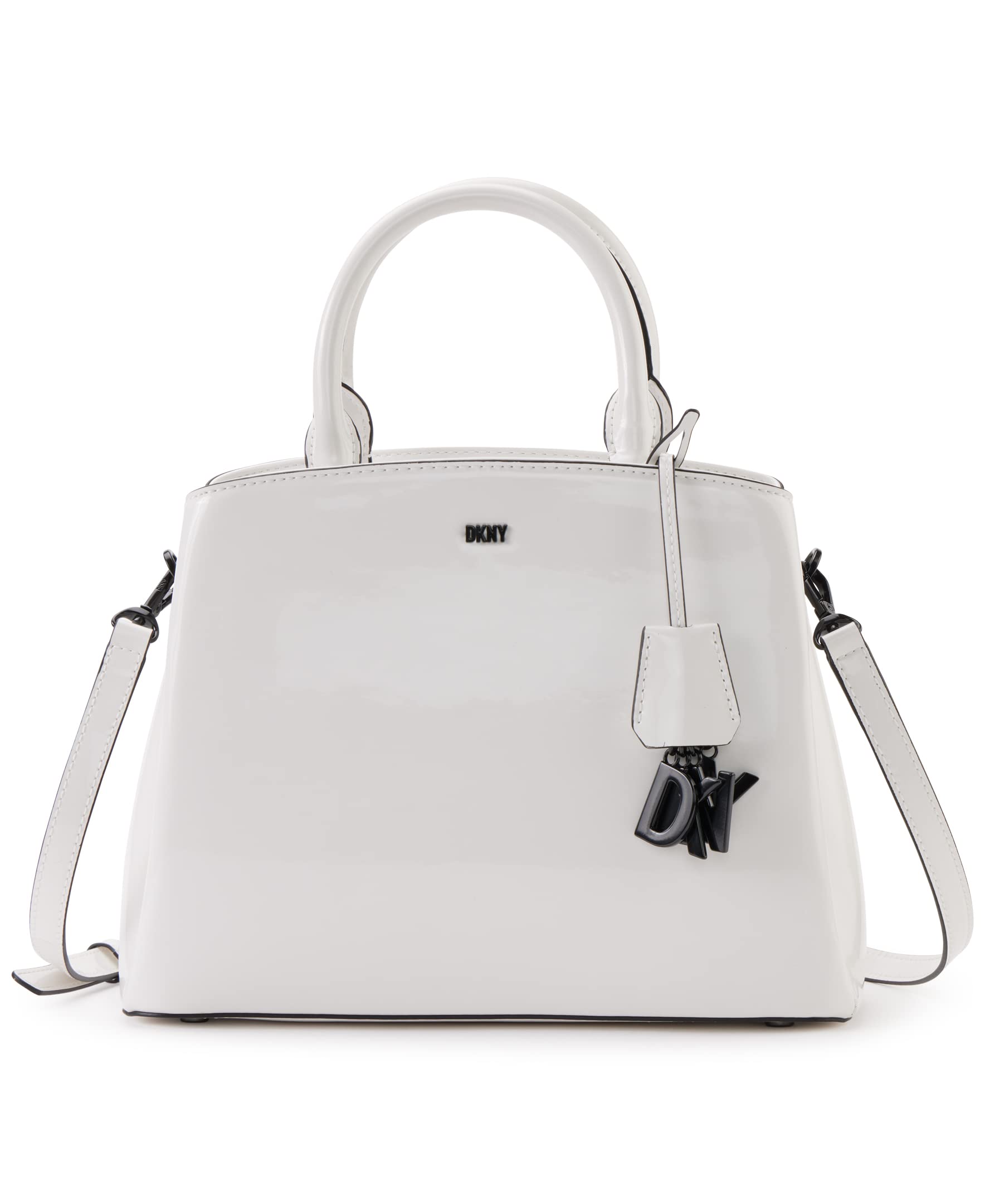 DKNY Paige Medium Satchel, Optic White
