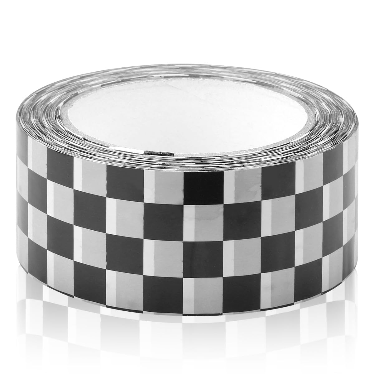 GLADFRESIT 1 Roll Road Tape Race Car Track Road Tape Checkered Flag Race Track Tape