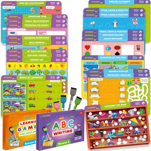 Aazon.co: QUOKKA ontessori Busy Book for Toddlers 3-5 Years Old - Toddler Activity Book with Aazon.co: QUOKKA ontessori Busy Book for Toddlers 3-5 Years Old - Toddler Activity Book with