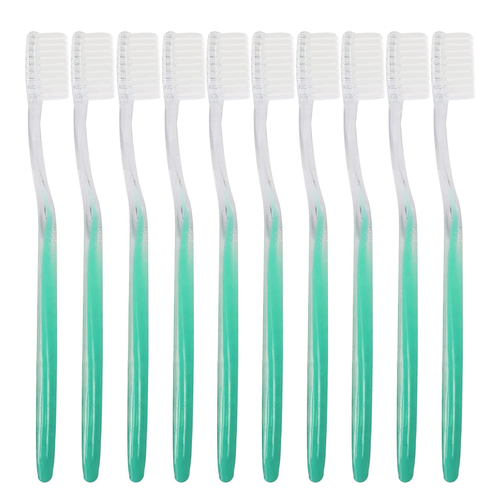 Disposable Toothbrush, Bulk Toothbrushes Individually Wrapped, Soft Bristle Toothbrushes for Hotel, Travel (100)