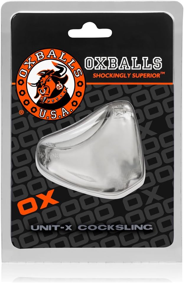 OXBALLS Unit-X Cocksling, Clear, Red, White - Image 4