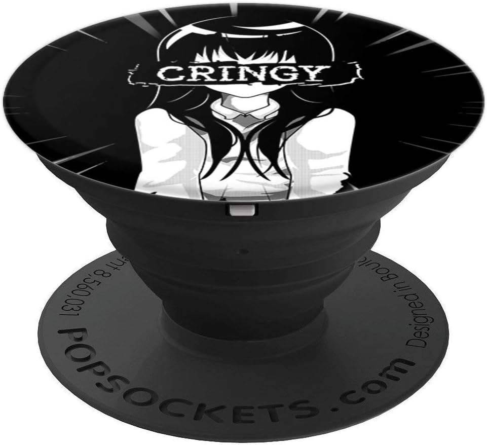 Sad Aesthetic Japanese Anime Girl Popsockets Grip And Stand For Phones And Tablets Amazon Co Uk Electronics