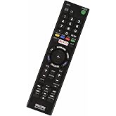RMT-TX100U Universal Remote Control for Sony-TV-Remote All Sony LCD LED HDTV Smart bravia TVs - No Setup Needed
