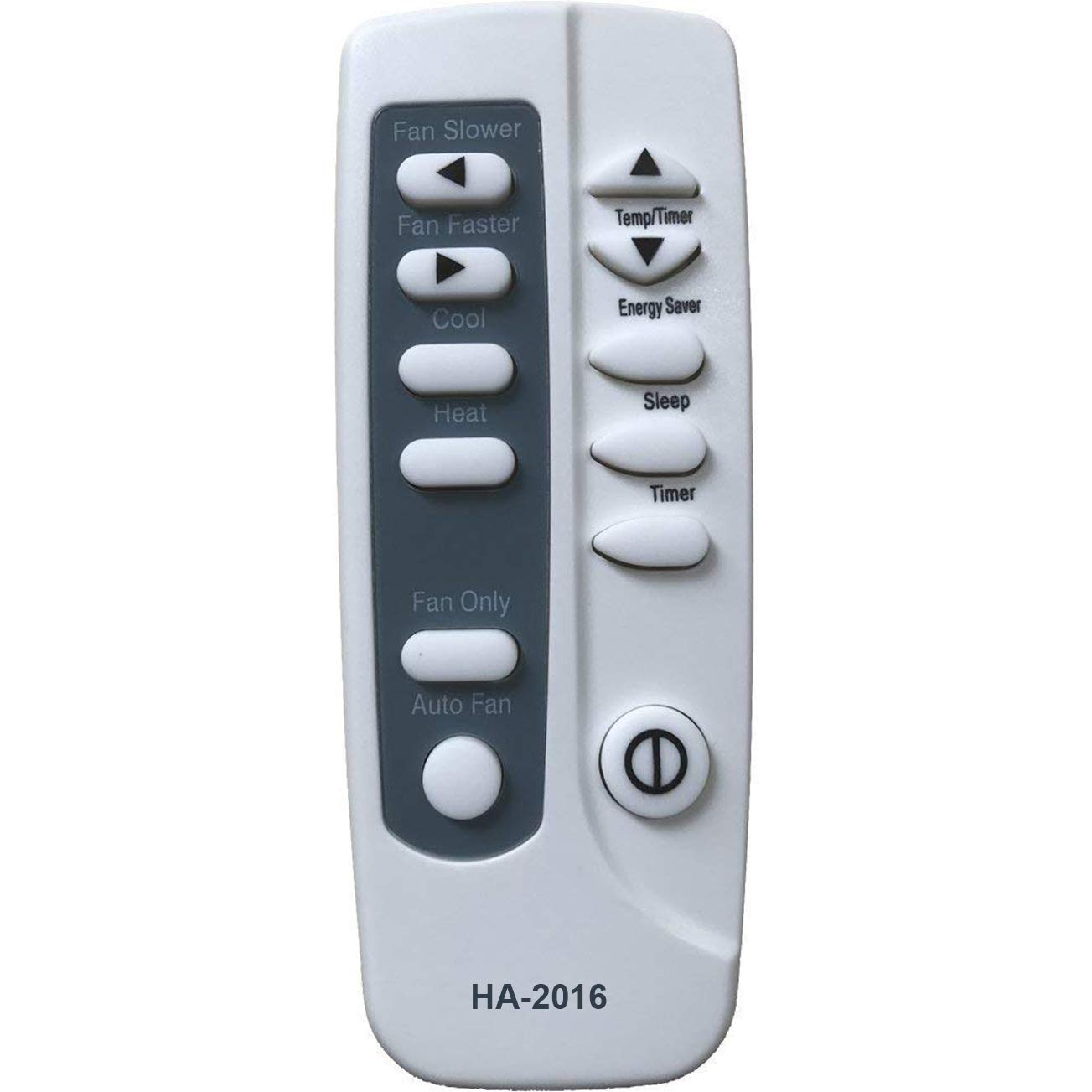 HA-2016 Replaces Frigidaire Air Conditioner Remote Control FFRE0633S1 FFA074S7A FAL125J1A3 FAH106R1T FRA065AT7 FFTA1233Q1 FAM18HR2A FFRE06L3Q1 LRA074AT7