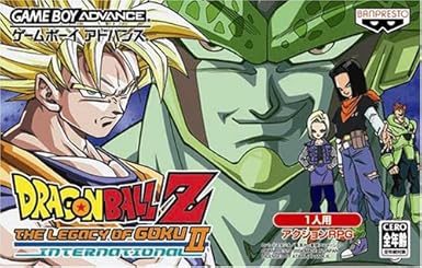 Amazon Com Game Boy Advance Dragon Ball Z The Legacy Of Goku Ii International Japanese Import Video Games