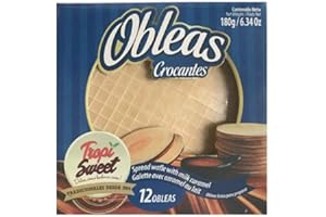 GENERIC GUSTO LATINO Obleas con Arequipe - Waffers and Caramel Spread 12CT - Imported from Colombia