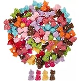 Nikki's Knick Knacks Bright Colorful Novelty Cat Beads - Pony Beads DIY Craft Bracelets Necklaces - 60 Grams