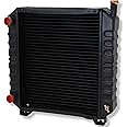 Radiator Compatible With Ford New Holland Case Tractors TC35 TC35D TC40 TC40 D35 Replaces OEM Numbers 86402724 86401465 only