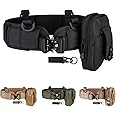 HLYQE Tactical Battle Belt Set, Molle, Shooting, War Belt