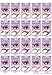 Tmalltide 10 Pair Fun Temporary Eye Tattoo Makeup Transfer Eyeshadow Stickers Eyeliner Crystal Gem Glitter Liner Packs- Butterfly, Wings, Star - Random StylesTransfer