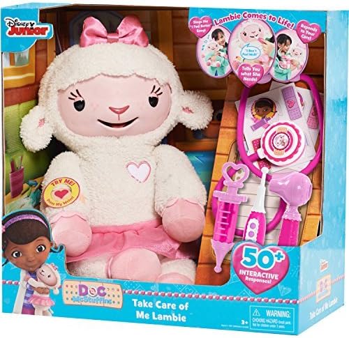 Doc McStuffins Take Care of Me Lambie Interactive Plush by Fashion Dolls