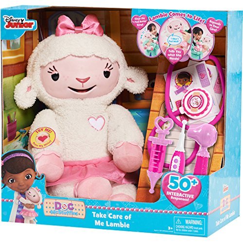 Doc McStuffins Take Care of Me Lambie Interactive Plush by Fashion Dolls