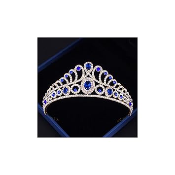 Amazon Com Crown On The Head Bridal Tiara Peacock Hair Jewelry