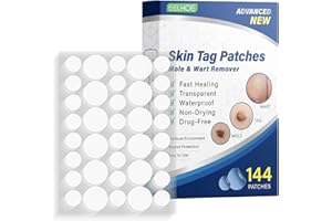 Skin T-ag Remover Patches Mole Wart Removing Sticker Natural Ingredients 144PCS GLFA