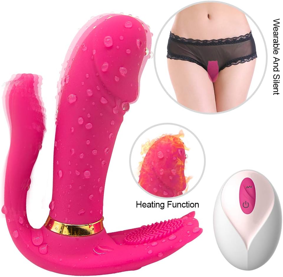 Rabbit Vïbrantors Toys,Sax Toys4women Sucking Dog Great Wireless Remote Control Vïbrantor Couple Pennis Ring Vïbrantor Toys for Men,Christmas Gift for Women Heart Pendant Necklace