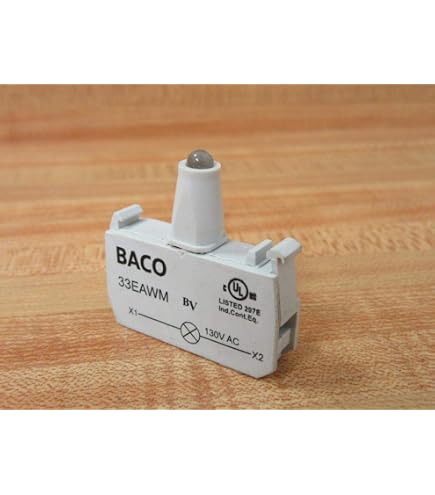 BACO 33E10 NO Contact Block BACO 33E10 Contact Block - Normally Open ...