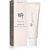 RELIEF SUN Relief Sun Organic Korean sunscreen SPF50+, PA++++ Riceand Probiotics | Korean Skin Care Solution for All Skin TypesNourishing Skin Protection and UV Def(1.69 fl)