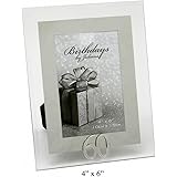 Birthdays By Juliana Glass And Mirror Frames 4x6 60th-WFG49860