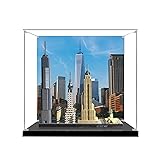 Acrylic Display Case for Lego Architecture New York