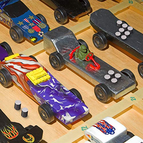 Tungsten Weights 3.75 Ounce 3/8 Inch Incremental Cylinders Car