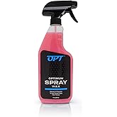 Optimum Car Wax - Carnauba Spray Wax for Cars, Trucks, Motorcycles, Boats and RVs, Patented UV Protection, For All Exterior Surfaces, Up to 5 Months Protection (17 Oz)