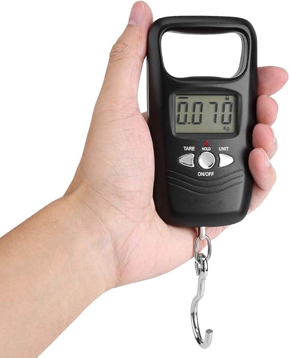 50KG Digital Hanging Scale Double Accuracy Portable Electronic Pocket