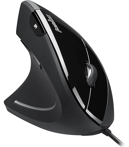 Amazon.com: FLY WAY Left Handed Mouse,Ergonomic Vertical USB Wired