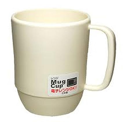 Amazon.com: Plástico Microondas Taza de agua japonés 12oz ...