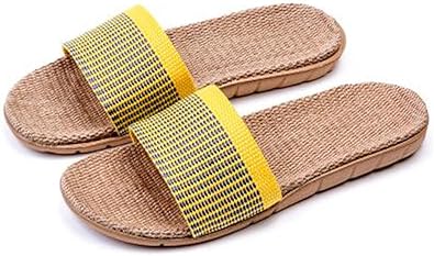 Amazon Leawin スリッパ ベーシック 麻 夏春 ルームシューズ Leawin スリッパ ルームシューズ