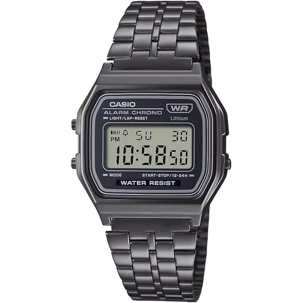 Casio Horloge A700WEM-7AEF, Zilver, één maat